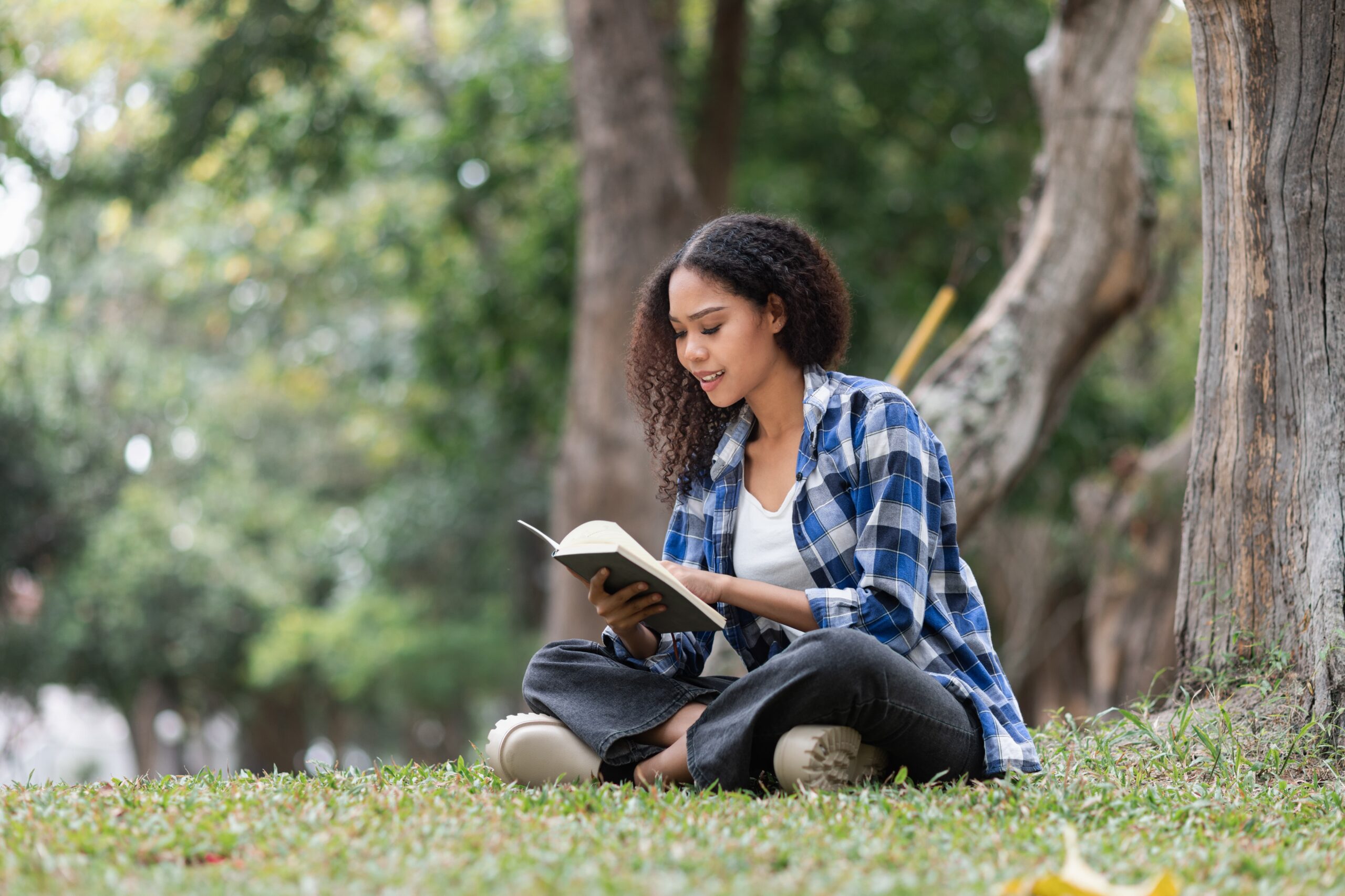 Stress relief activities like journaling outdoors to support recovery