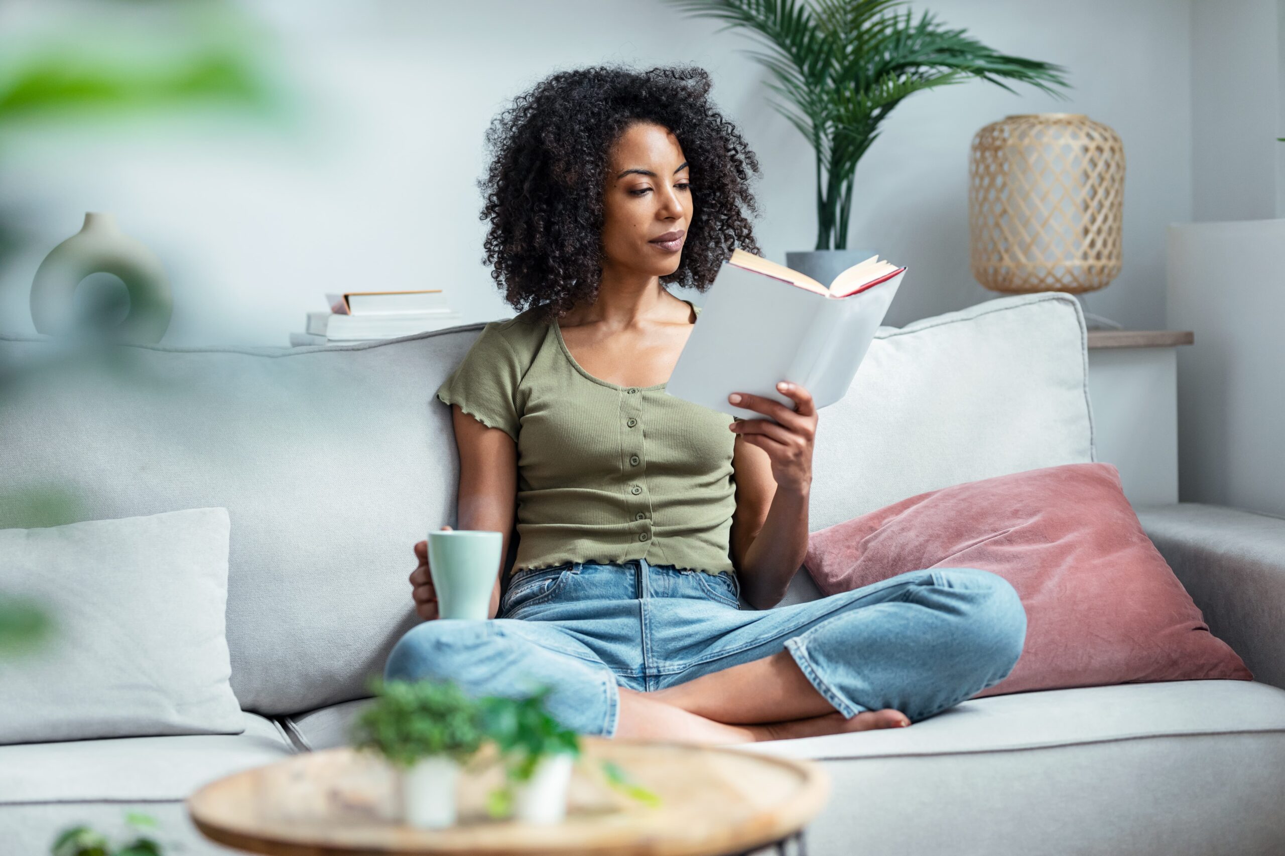 Physical and emotional boundaries in recovery represented by personal retreat and self-care